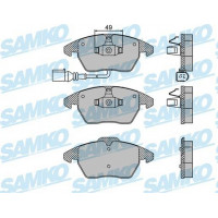 Колодки тормозные перед. с датчиком. (система ATE/Teves) (пр-во SAMKO) VAG Grup. VW Caddy