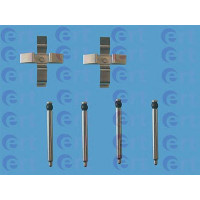 Монтажный к-кт колодок задних дисковых (крест) (ERT) Opel Vectra A, B, Omega A, B, Astra F