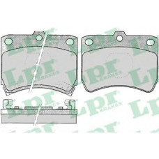 Комплект тормозные колодки передние (LPR) KIA PRIDE, FORD FIESTA Mk III, MAZDA 121 I