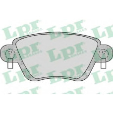 Колодки тормозные задние (LPR) FORD MONDEO 2001-07