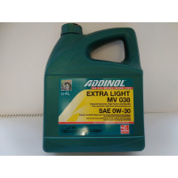 Масло моторное 0W30 ADDINOL EXTRA LIGHT MV 038 4L