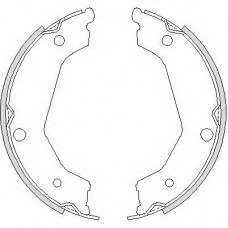 Колодки тормозные задние, стояночный тормоз ( пр-во REMSA ) Hyundai Terracan