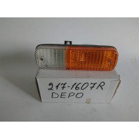 Фонарь габаритный правый передний (пр-во LUCID) Honda Accord 86-89