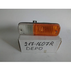 Фонарь габаритный правый передний (пр-во LUCID) Honda Accord 86-89