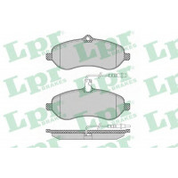 Колодка торм. передн. (пр-во LPR) FIAT SCUDO 2.0D 07-,PEUGEOT EXPERT 07-,CITROEN JUMPY 07-