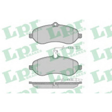 Колодка торм. передн. (пр-во LPR) FIAT SCUDO 2.0D 07-,PEUGEOT EXPERT 07-,CITROEN JUMPY 07-