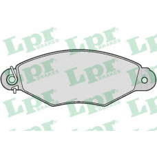 Комплект тормозных колодок, дисковый тормоз  LPR