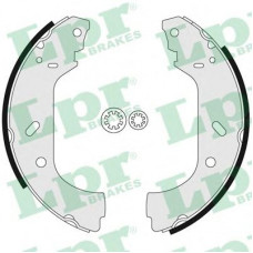 Колодки тормозные задние барабан 255*60 сист.Bendix (пр-во LPR) Citroen Jumpy 94-, Fiat Scudo 