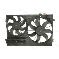 Вентилятор радиатора (с корпусом) (THERMOTEC) AUDI A3 SEAT ALTEA, ALTEA XL, TOLEDO III SKODA OCTAVIA II, SUPERB II, YETI VW BEETLE, CADDY III, CC, EOS, GOLF PLUS, GOLF V, GOLF VI, JETTA III 1.2-3.6 07.03-