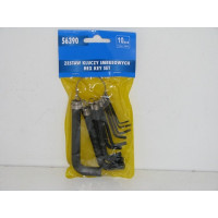 Набор шестигранников 10 предметов 1,5-10 мм TOYA