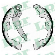 Колодка барабанная заднего тормоза (LPR) GEELY MK, TOYOTA YARIS, CITROEN C1 05-, PEUGEOT, 1014003351