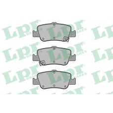 Колодки тормозные задние 16*102.2*45.6 (пр-во LPR) Toyota COROLLA, AURIS 04- Колодки тормозные задние 16*102.2*45.6 (пр-во LPR) Toyota COROLLA, AURIS 04-