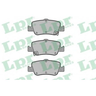 Колодки тормозные задние 16*102.2*45.6 (пр-во LPR) Toyota COROLLA, AURIS 04- 05P1315 637 р.