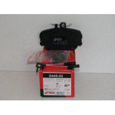 Колодка переднего тормоза (REMSA) MB C-class