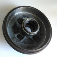 Барабан тормозной задний с ABS под 2 подшипника (пр-во КИТАЙ) Geely CK, CK2