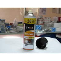 Смазка проникающая универсальная +20 (аналог WD-40) 500 ML AXXIS