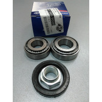 Ремкомплект задней ступицы подшипники + сальник + гайка (пр-во AT) ЗАЗ 1102 Таврия