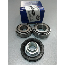 Ремкомплект задней ступицы подшипники + сальник + гайка (пр-во AT) ЗАЗ 1102 Таврия