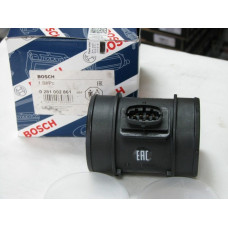 Датчик массового расхода воздуха ДМРВ (пр-во BOSCH) Fiat Doblo, Punto 1.9 Multijet 05-