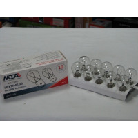 Лампа автомобильная одноконтактная 12V 21W Ba15s P21W (пр-во MTA) 