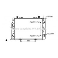 Радиатор, охлаждение двигателя  AVA QUALITY COOLING