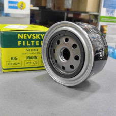 Фильтр масляный (Невский Фильтр) ВАЗ 2105, 2108-15, 2170-72, 1118, 1111, ЗАЗ 1102 Таврия, Москвич 2141, НФ 05-МICRO