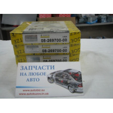 Кольца поршневые на 4 поршня 76,00 1,50 x 2,00 x 3,94 хром (пр-во GOETZE) Lada 2101-07