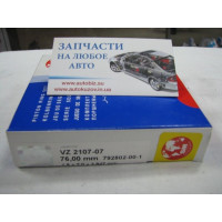 Кольца поршневые 76,0 792802001,4-2802-00 (пр-во SM) ВАЗ 2107, 2108, 2109 1.3