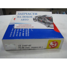 Кольца поршневые 76,0 792802001,4-2802-00 (пр-во SM) ВАЗ 2107, 2108, 2109 1.3