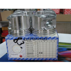 Поршень цилиндра ВАЗ 2112, 21124 16V, d=82,0, ГР. А (пр-во СТК), 21124-1004015