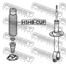 Пыльник аморт. задн. (пр-во Febest) HONDA ACCORD