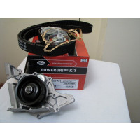 Комплект ГРМ с насосом (пр-во  PowerGrip® GATES) Audi 96-, VW, Skoda 01-, 2.4, 2.8 V6