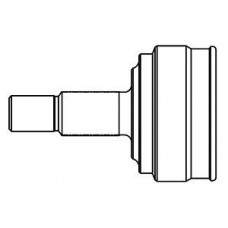 Шрус наружный к-кт, 21*22 (пр-во GSP) Peugeot 207, Citroen C3 1.6 16V, 02-