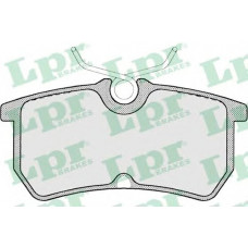 Колодки тормозные задние (пр-во LPR) Ford Focus 98- Колодки тормозные задние (пр-во LPR) Ford Focus 98-