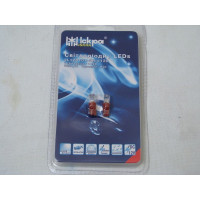 Светодиод бесцокольный малый к-кт 2 шт. (пр-во Tes Lamp) красный 