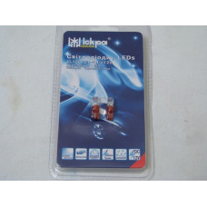 Светодиод бесцокольный малый к-кт 2 шт. (пр-во Tes Lamp) красный 