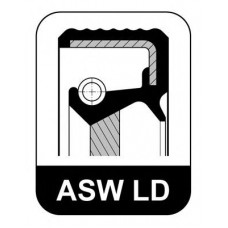 Сальник коленвала задний (93x114x14) (ELRING) MB OM601, 602, 603, 604