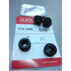 Пыльник направляющей к-т 4 шт с ABS (QUICK BRAKE) GEELY CK, CK2+ABS, 3501100180, 3502100180