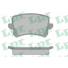 Колодки тормозные задние (пр-во LPR) VW Passat 10-. Tiguan, Audi A6, Skoda 