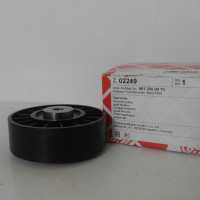 Ролик ремня генератора (гладкий)  (пр-во FEBI BILSTEIN) Mercedes Sprinter, Vito 208-410