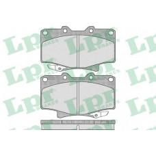 Комплект тормозных колодок, дисковый тормоз  LPR