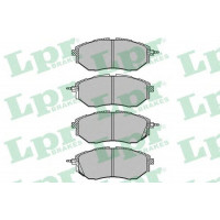 Колодка торм. передняя (пр-во LPR) Subaru OUTBACK 09-; FORESTER 10-; TRIBECA