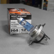 Лампа галогенная H4-12V (пр-во OSRAM Night Breaker Laser) DUO BOX, +150%, 