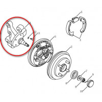 Кулак поворотный задней подвески под подшипник без ABS (пр-во Китай) Geely CK
