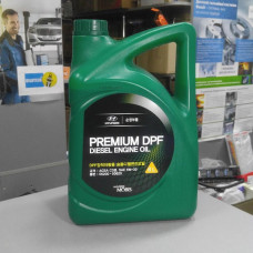Масло моторное 5W30 (MOBIS) Premium DPF Diesel 6L