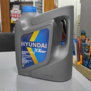 Масло моторное 5W30, 4L (HYUNDAI) синт диз Diesel Ultra SN/CF Xteer HYUNDAI 1041222 829 р.