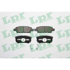 Колодки тормозные задние, LPR, 05P1373, Mitsubishi, OUTLANDER, CU, CW, Lancer, CY-Z