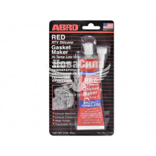 Герметик красный высокотемпературный (пр-во ABRO) 85g 58103