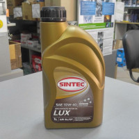 Масло моторное полусинтетика 10W40 SL/CF (пр-во SINTEC LUX) 1L.