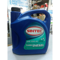 Масло моторное полусинтетика 10W40 Turbo Diesel CF-4/CF/CJ (пр-во SINTEC Truck) 5L.